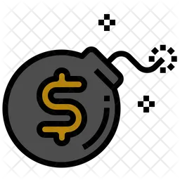 Dollar Bomb  Icon