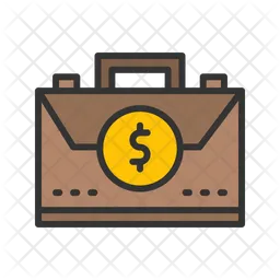 Dollar Briefcase  Icon