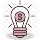 Dollar Bulb Dollar Bulb Icon