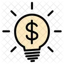 Dollar Bulb Finance Dollar Icon