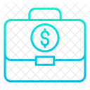 Dollar Geschaft Geld Koffer Geld Symbol