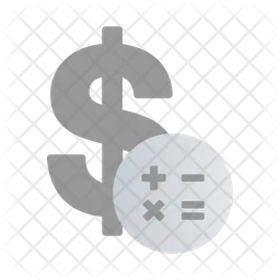 Dollar Calculation  Icon