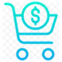 Dollar Cart  Icon