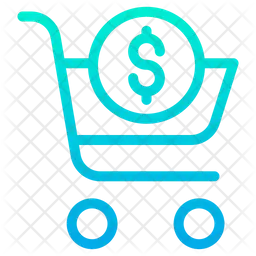 Dollar Cart  Icon