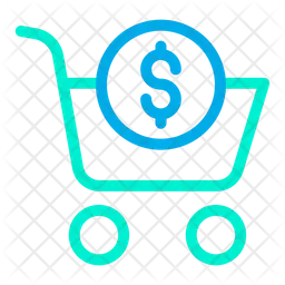 Dollar Cart  Icon