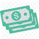 Dollar Cash Money Bills Icon