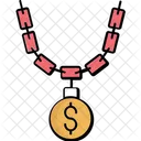 Dollar chain  Icon