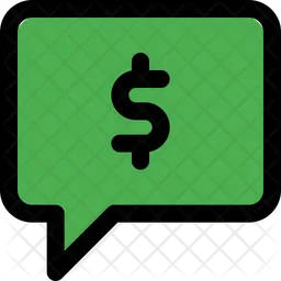 Dollar Chat  Icon