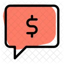 Dollar Chat Icon