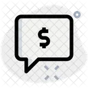 Dollar Chat Icon