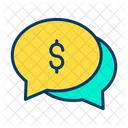 Dollar Chat Bubble Dollar Chat Bubble Icon