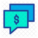 Chat Bubble Dollar Chat Business Chatting Icon