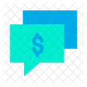 Chat Bubble Dollar Chat Business Chatting Icon