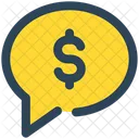 Dollar chat  Icon