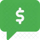 Dollar Chat Icon