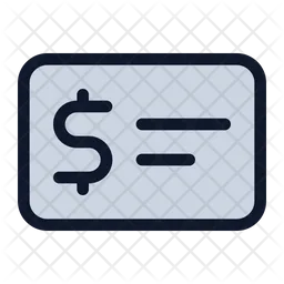 Dollar-cheque  Icon