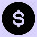 Cercle Du Dollar Icon