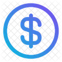 Dollar circle  Icon