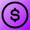 Dollar Circle Icon