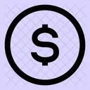 Dollar Circle Dollar Money Icon