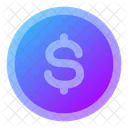 Dollar Circle Dollar Money Icon