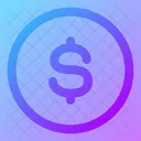 Dollar Circle Icon