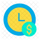Dollar Clock  Icon