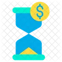 Dollar clock  Icon