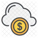 Cloud Cloud Icon Coin Icon
