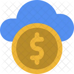 Dollar Cloud  Icon