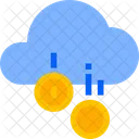 Cloud Database Data Icon