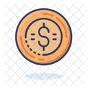 Cod Dollar Money Icon