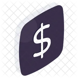 Dollar Coin  Icon