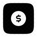 Dollar Coin Currency Cash Icon
