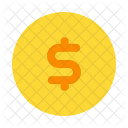 Dollar coin  Icon