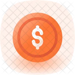 Dollar coin  Icon