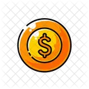 Dollar Coin  Symbol