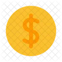 Dollar Coin Coin Currency Icon