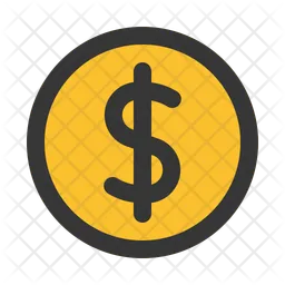 Dollar coin  Icon