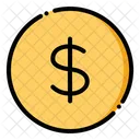 Coin Money Dollar Icon