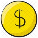 Dollar Coin Currency Savings Icon