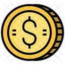 Dollar Cash Coin Icon