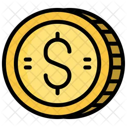 Dollar Coin  Icon