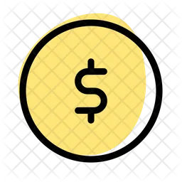 Dollar Coin  Icon