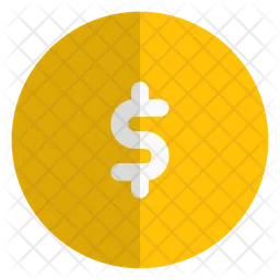 Dollar Coin  Icon