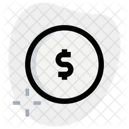 Dollar Coin  Icon