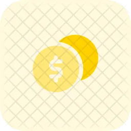 Dollar Coin  Icon