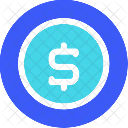 Dollar Coin  Icon