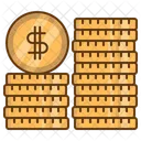 Dollar Coin Coins Money Icon