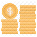 Dollar Coin  Icon